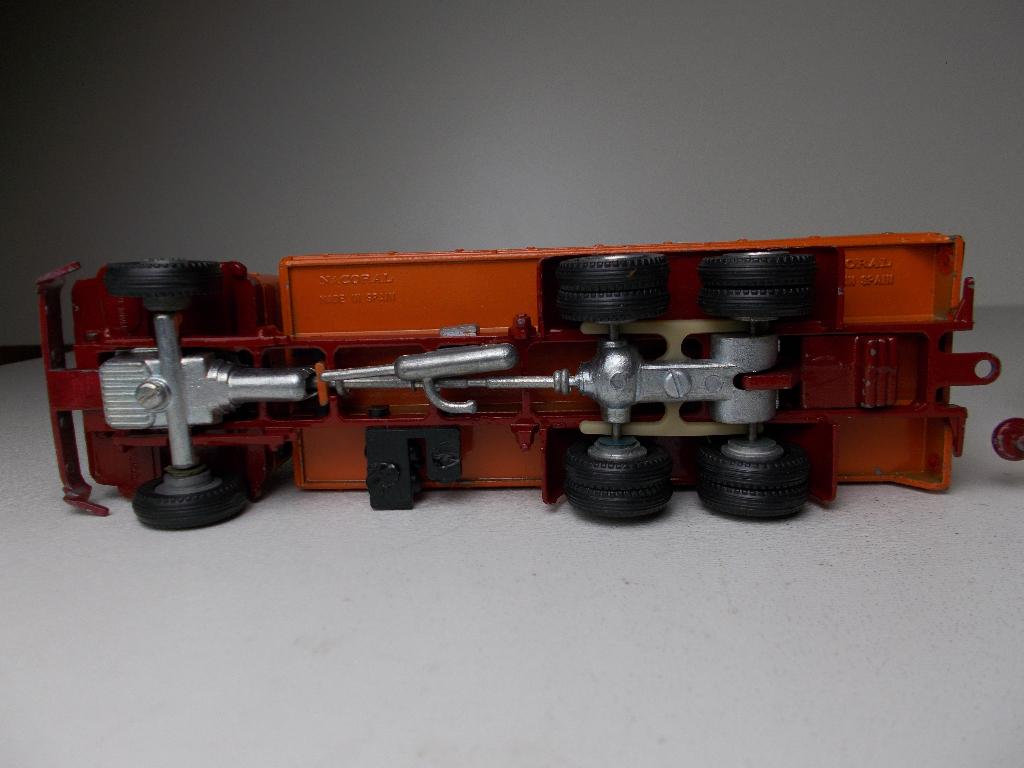 1977 Nacoral (Spain) VOLVO F89 + AANHANGWAGEN I.z.g.st., Hobby en Vrije tijd, Modelauto's | 1:50, Ophalen of Verzenden, Zo goed als nieuw