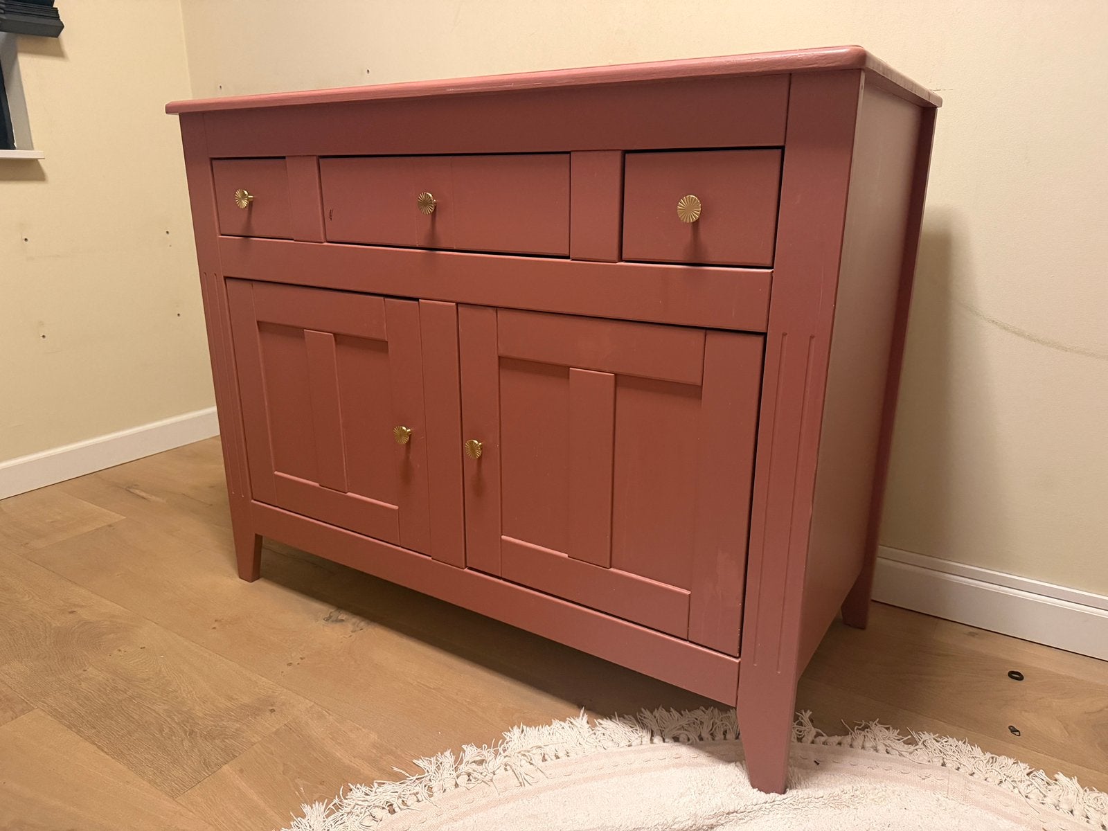 Brocante peuterkamer compleet, 70 tot 85 cm, 140 tot 160 cm, Zo goed als nieuw, Ophalen