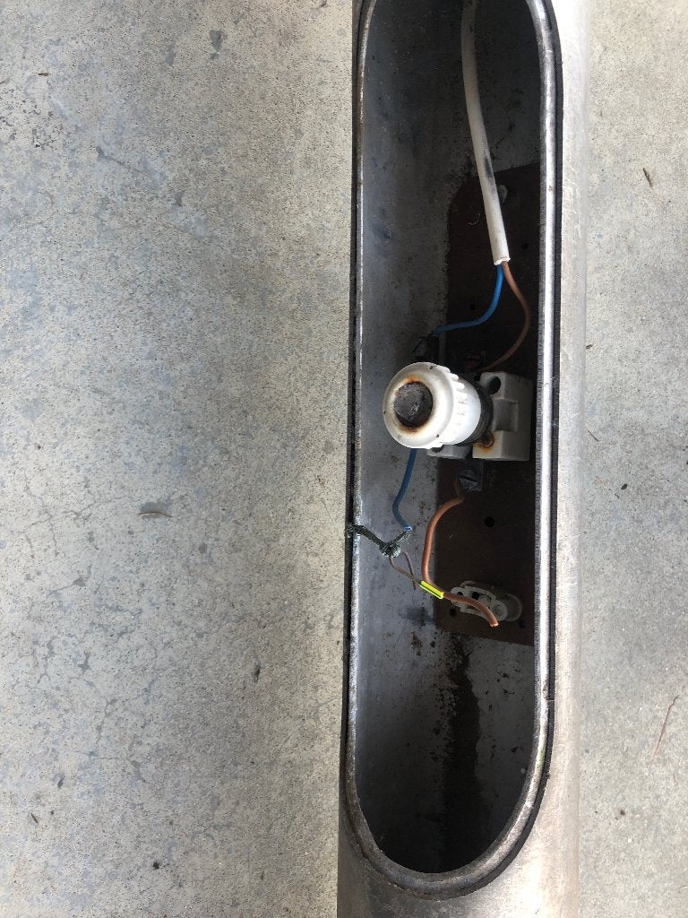 lantaren paal 2 stuks gebruikt bieden na waarde, Tuin en Terras, Ophalen, Gebruikt, Minder dan 50 watt, Staande lamp
