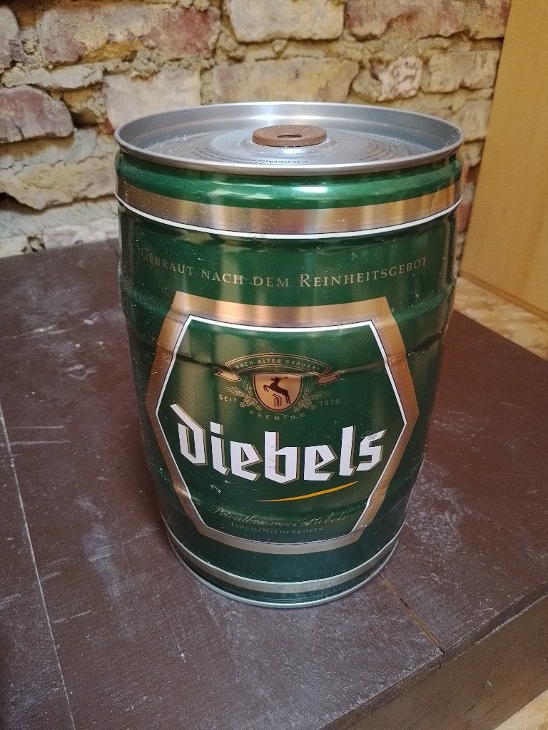 groot leeg Diebels alt bierfust, Ophalen of Verzenden, Gebruikt, Overige typen, Overige merken
