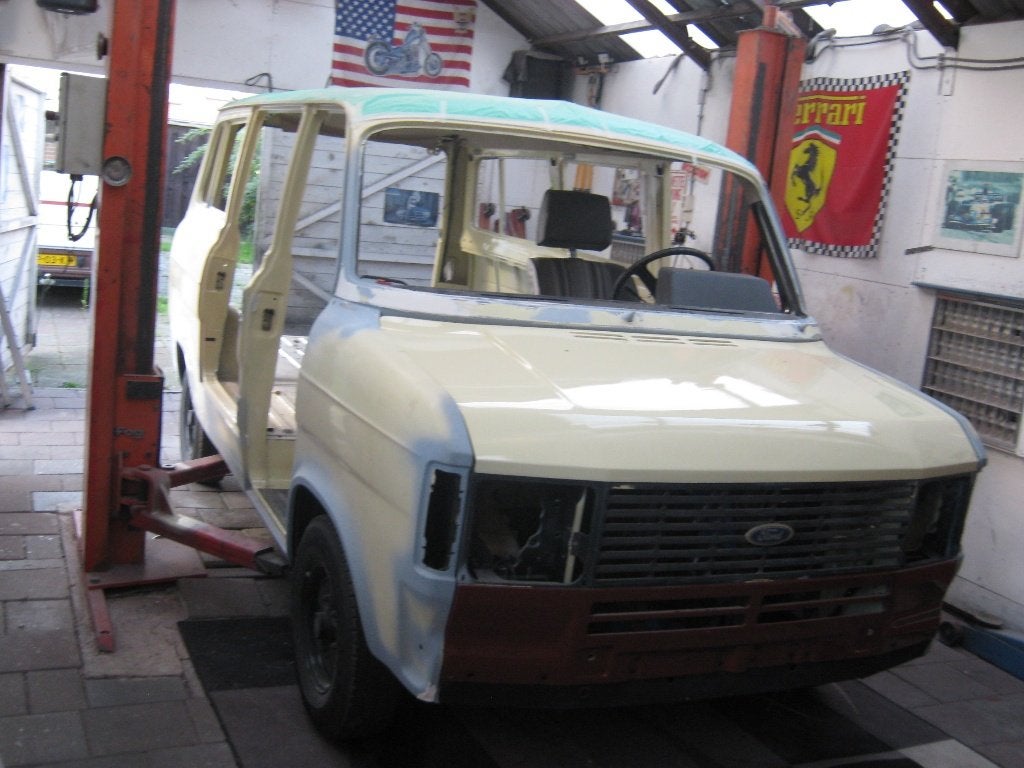 ford transit mk2 1982 lpg prijs verlaagd, Auto's, Achterwielaandrijving, Beige, Handgeschakeld, Particulier