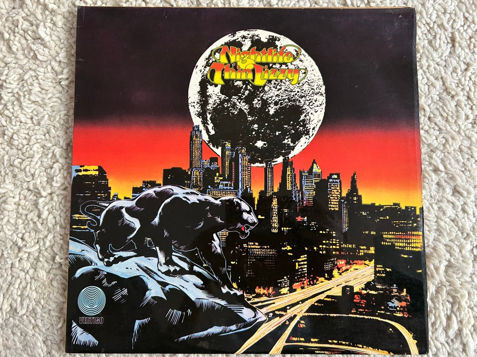 Lp / thin lizzy / night life, Cd's en Dvd's, Ophalen of Verzenden, LP