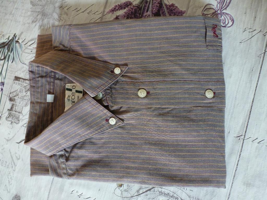 12 - Blouse l. mouwen Marce-O - L, Bruin, Nieuw, Ophalen of Verzenden, Halswijdte 41/42 (L)