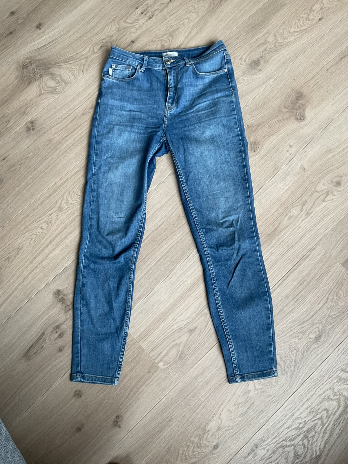 Anti-blue dames jeans maat 27, Ophalen of Verzenden, Zo goed als nieuw, Blauw, W27 (confectie 34) of kleiner