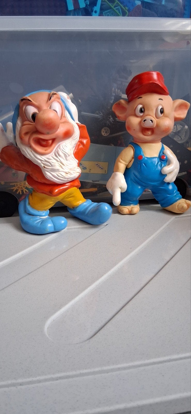 Vintage Knorretje en Grumpy poppen, Ophalen of Verzenden, Gebruikt