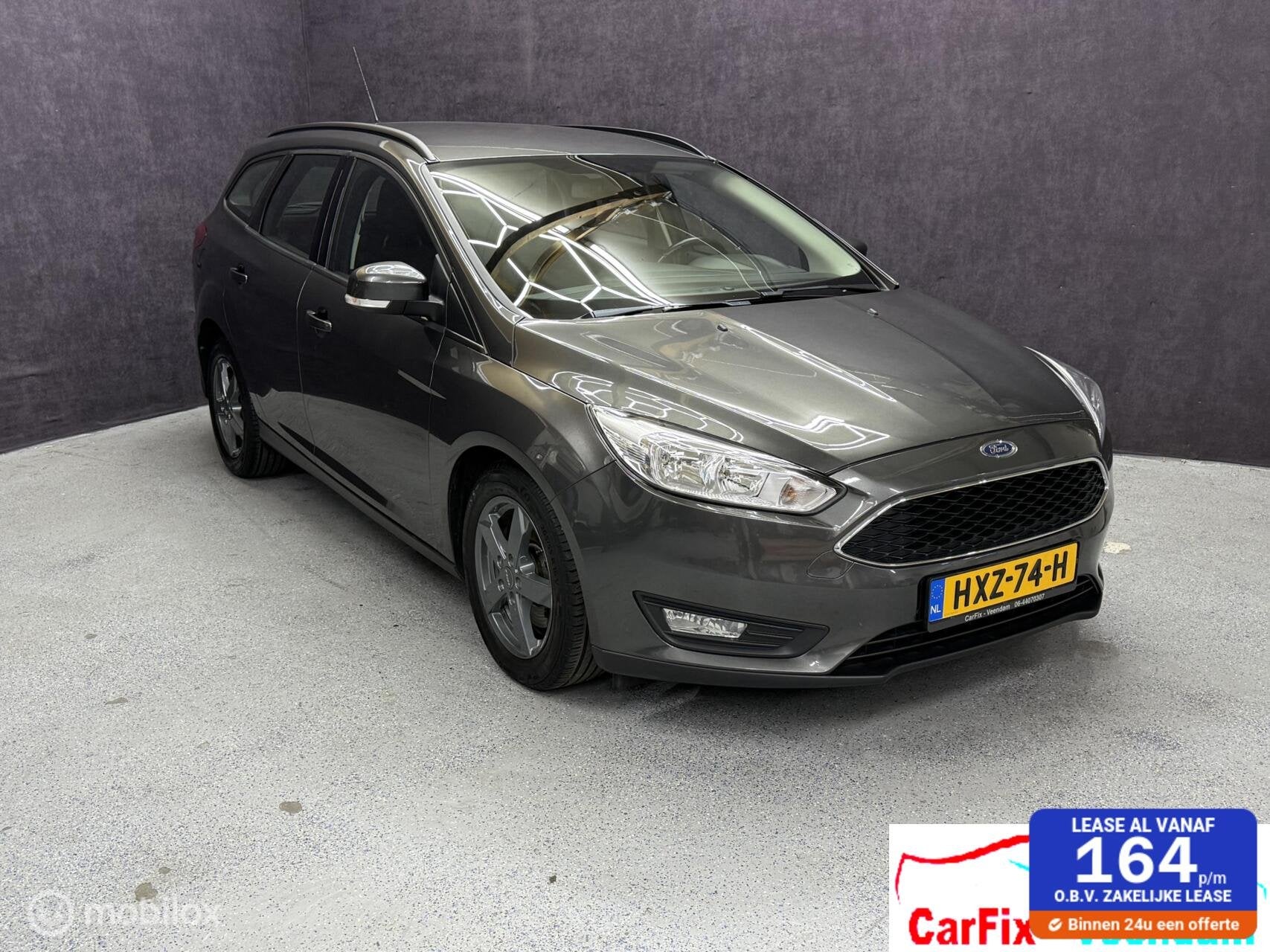 Ford Focus Wagon 1.5 Titanium, Auto's, Ford, 1498 cc, 4 cilinders, 150 pk, Automatische klimaatregeling