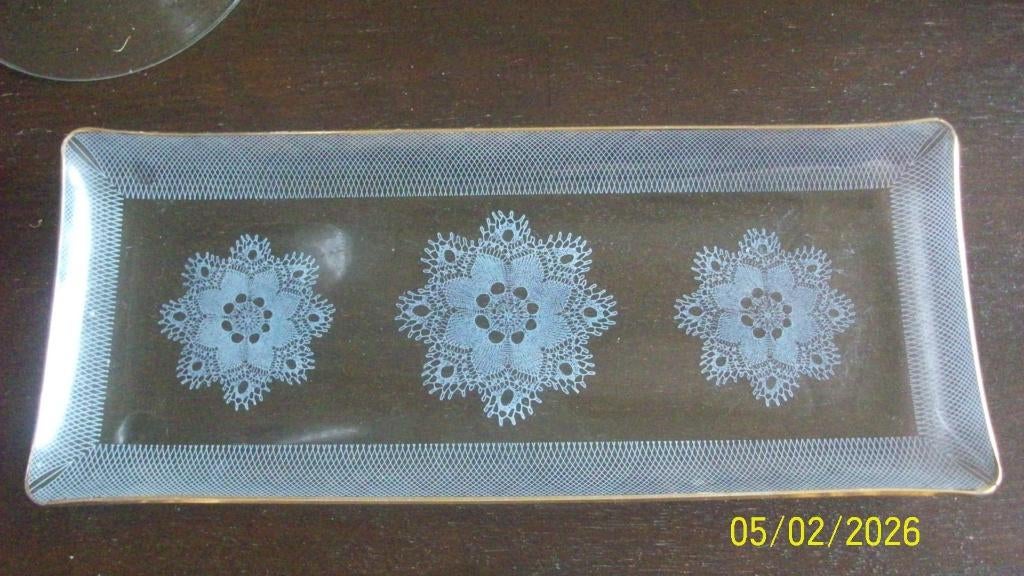 Glazen cakeschalen en taartschaal, Ophalen of Verzenden