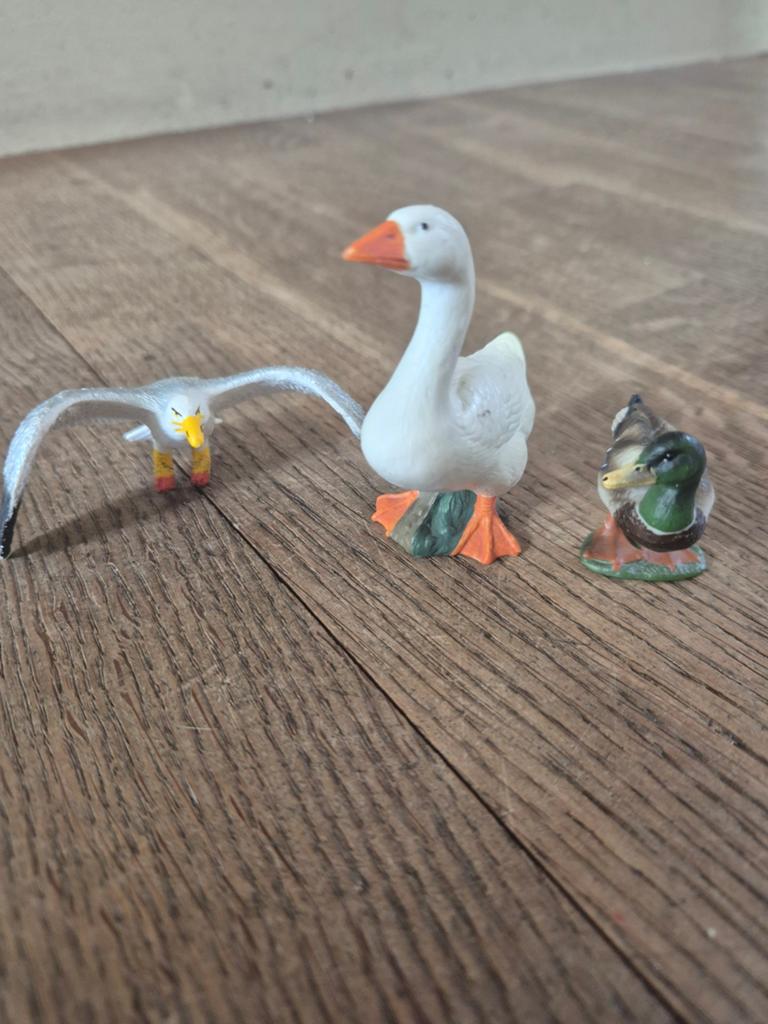 Schleich Gans, Eend en Meeuw, Verzamelen, Dierenverzamelingen, Ophalen of Verzenden, Zo goed als nieuw, Vogel, Beeldje of Figuurtje