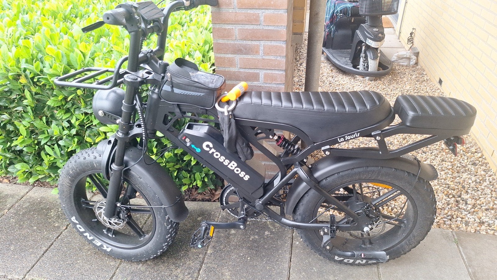 CrossBoss V20 Fatbike special edition, Fietsen en Brommers, Zo goed als nieuw, 59 cm of meer, 50 km per accu of meer, Ophalen