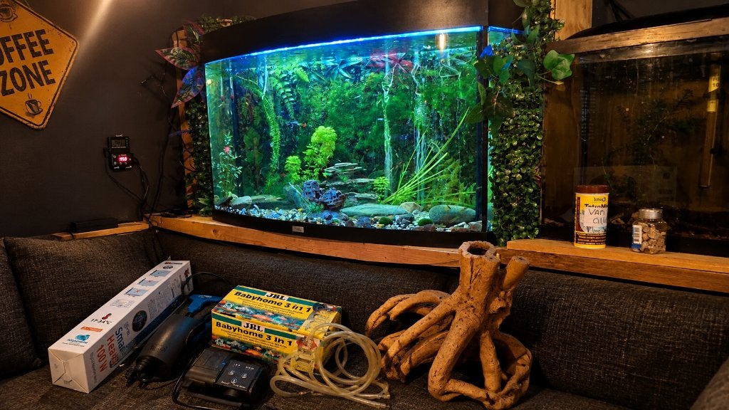 Aquarium, Ophalen, Gebruikt, Leeg aquarium, Juwel