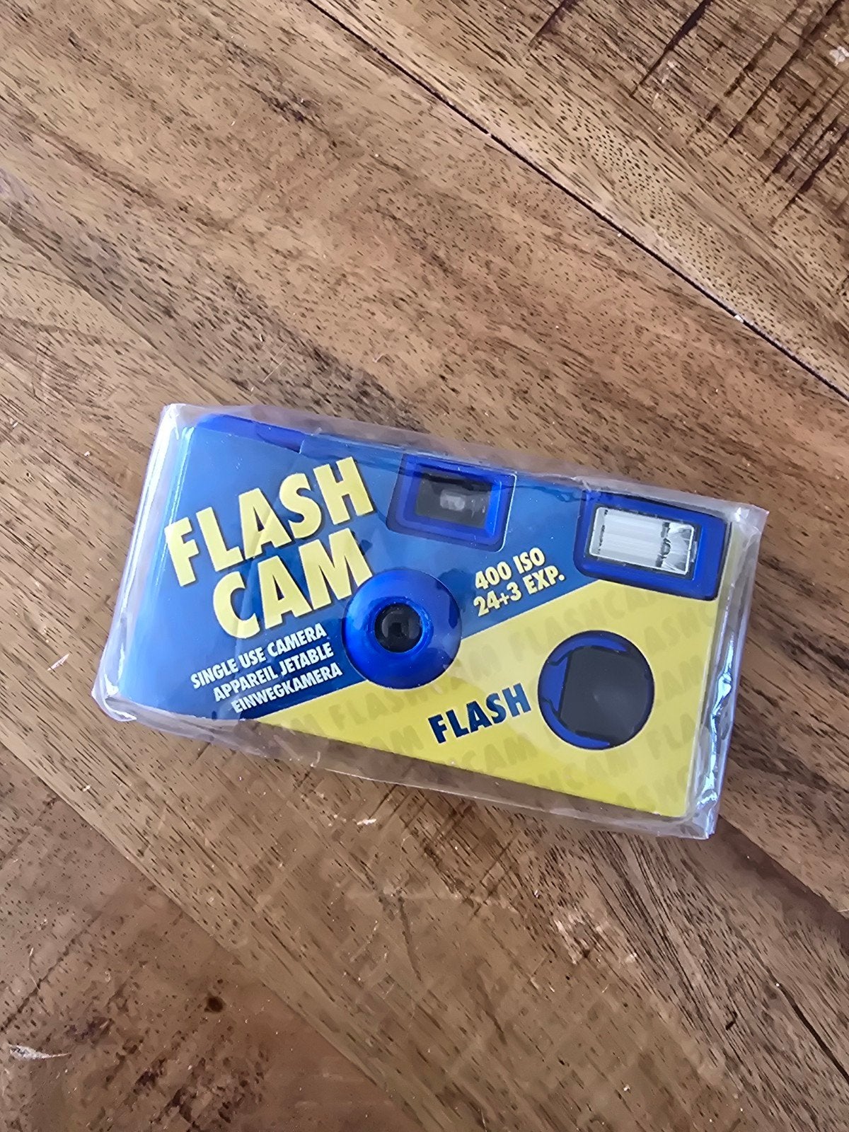 Flash Cam Wegwerpcamera - Nieuw in verpakking, Ophalen of Verzenden, Nieuw, Compact, Overige Merken