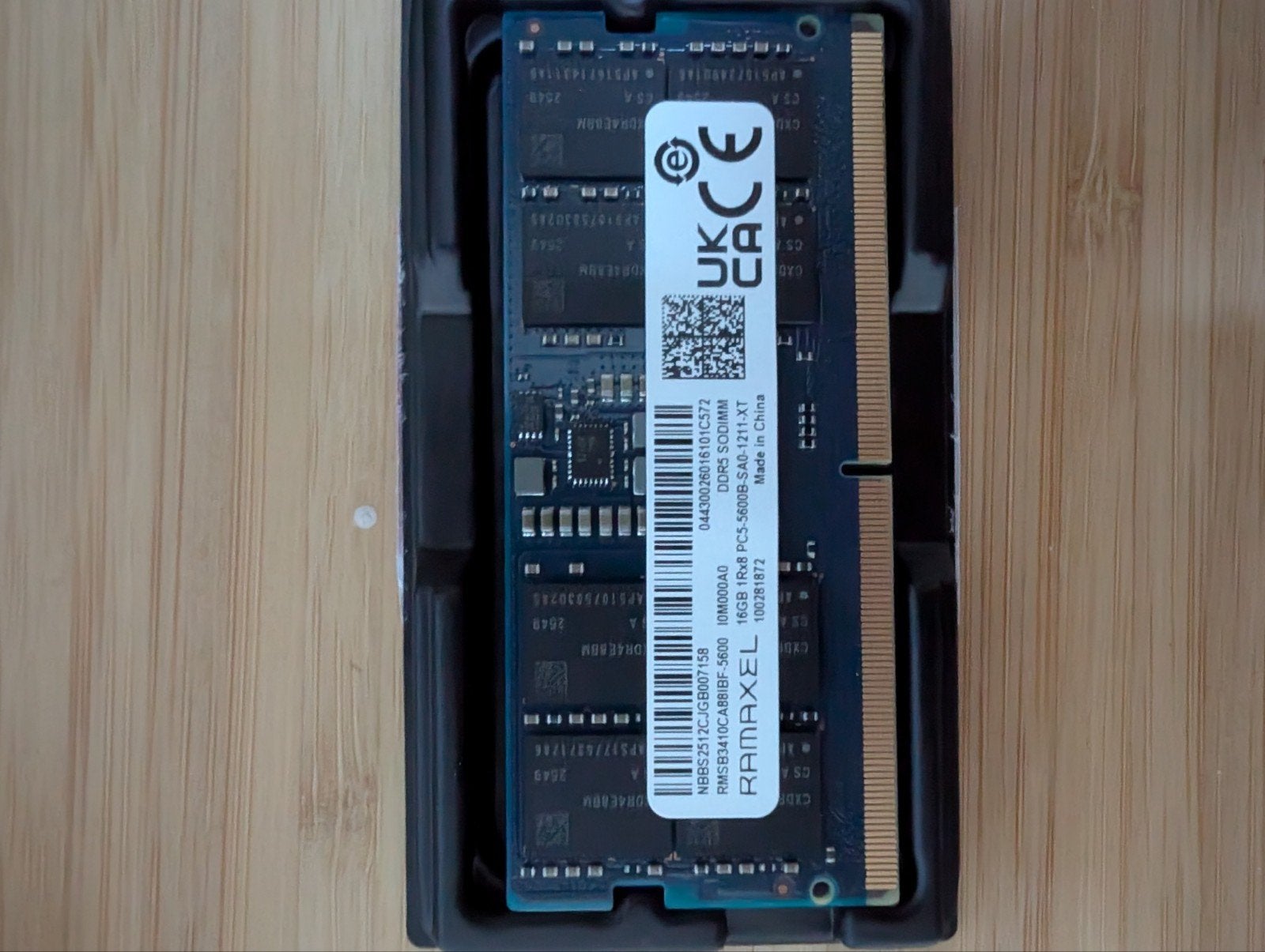 Foto 3 van RAMAXEL 32GB DDR5 SODIMM 5600MHz RAM
