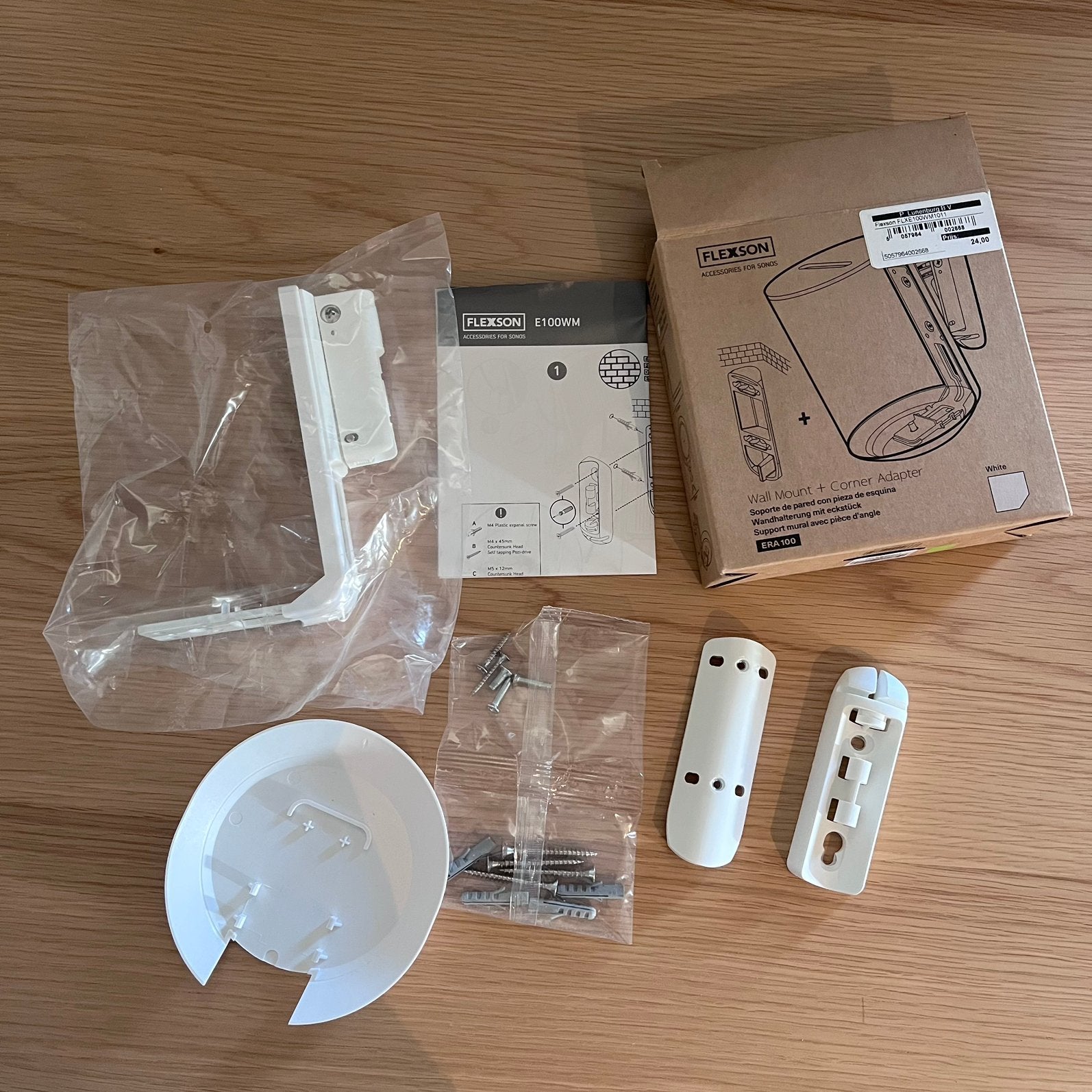 Flexon ophangbeugel Sonos era 100, Ophalen of Verzenden, Zo goed als nieuw, Overige merken