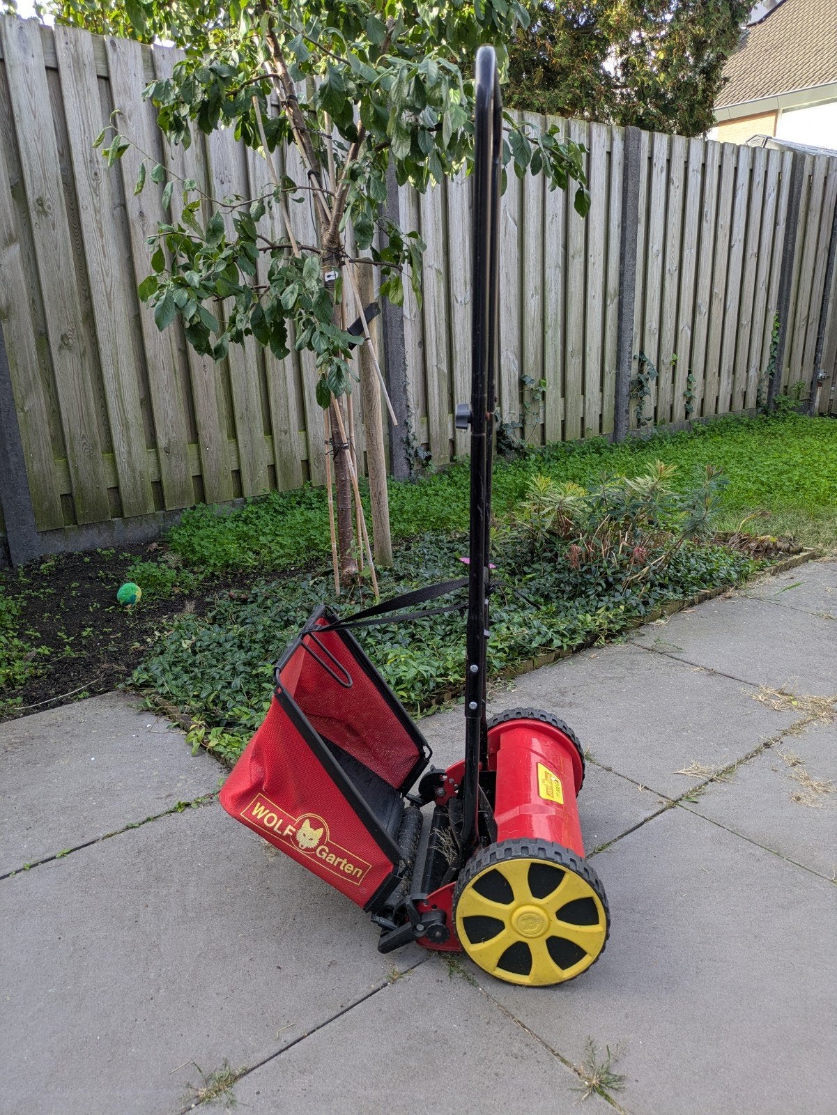 Wolf Garten TT 300 S Handgrasmaaier met opvangzak, Ophalen, WOLF Garten, Gebruikt, Handgrasmaaier