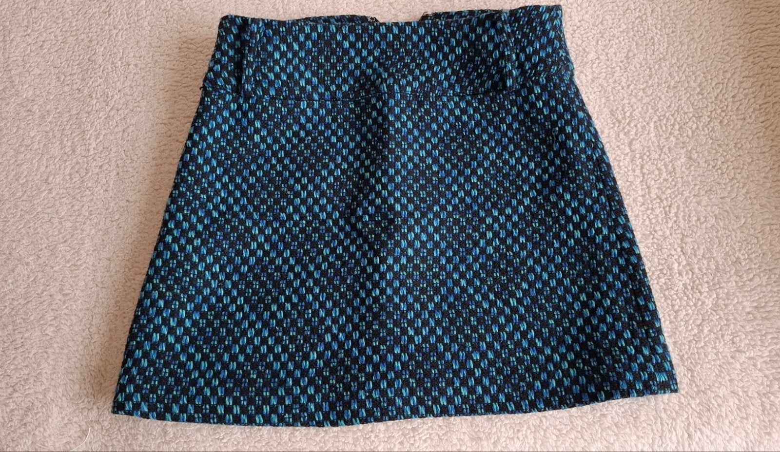 King Louie mini rokje winter, Maat 38/40 (M), Blauw, Ophalen of Verzenden, King Louie
