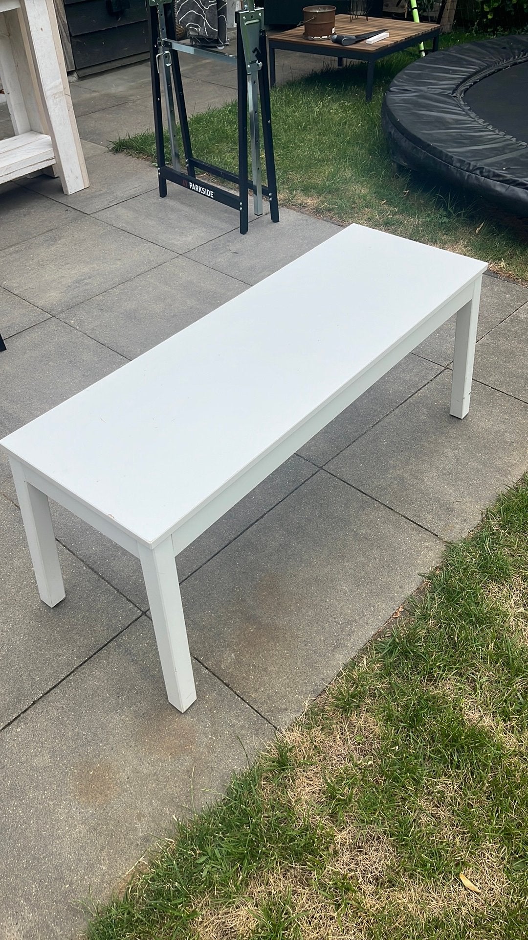 Bankje ikea Sigurd 38*110*46, Ophalen, Gebruikt, Minder dan 75 cm, Tweepersoons
