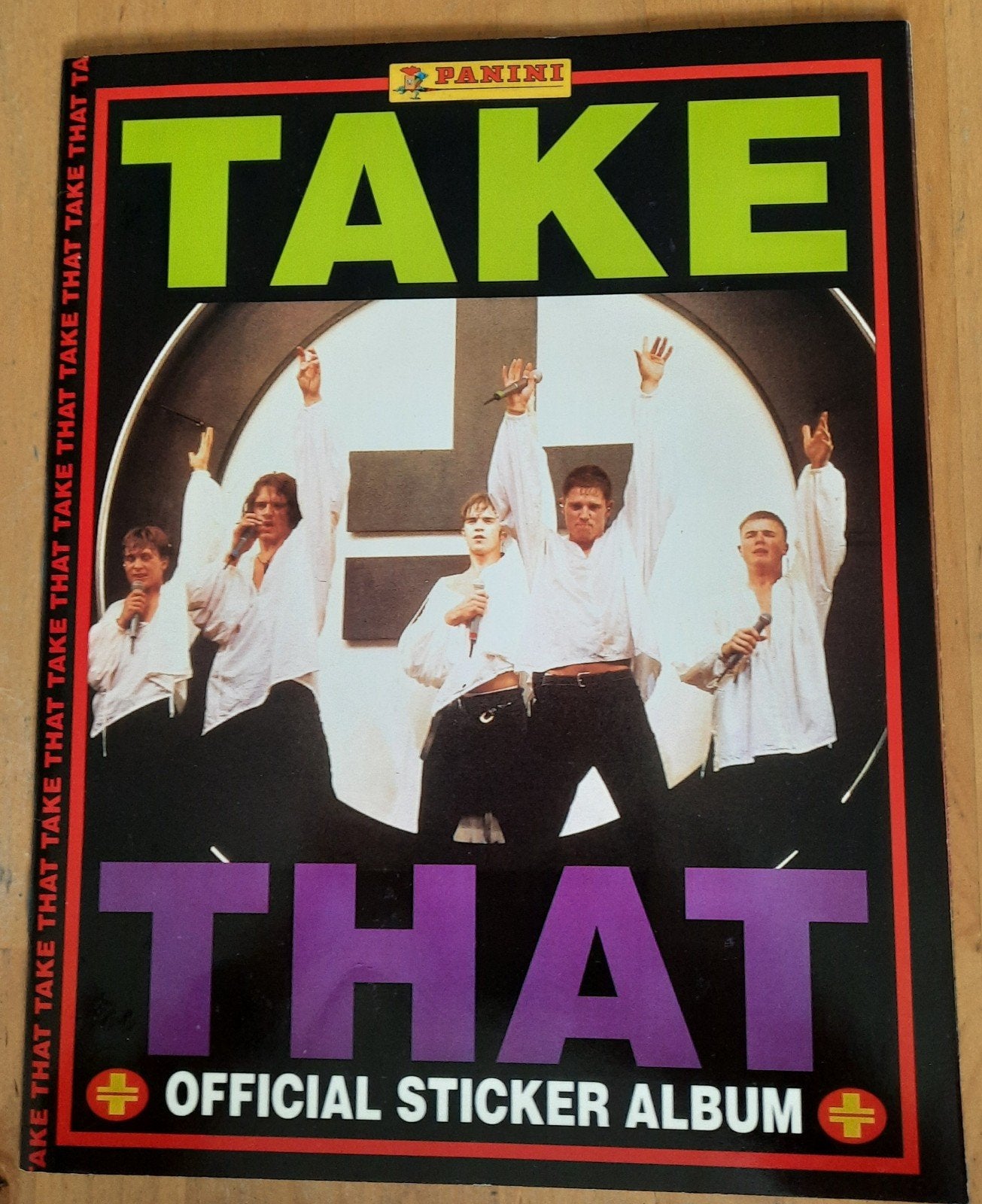Panini Take That Officieel Sticker Album (1994), Verzamelen, Muziek, Artiesten en Beroemdheden, Ophalen of Verzenden, Boek, Tijdschrift of Artikel