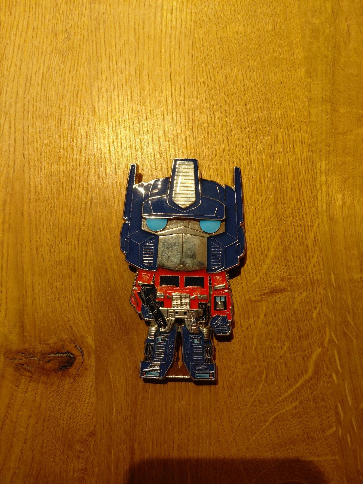 Funko Pop! Transformers Optimus Prime Pin, Ophalen of Verzenden, Zo goed als nieuw