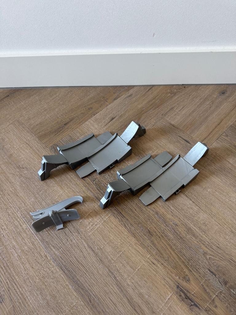 Heel goed grijs 3x Hot Wheels MotorMax looping base set, Kinderen en Baby's, Speelgoed | Racebanen, Onderdelen, Ophalen of Verzenden