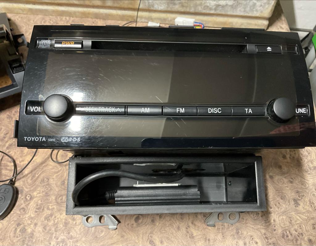 Prius Toyota Autoradio met Bluetooth Adapter, Ophalen, Gebruikt