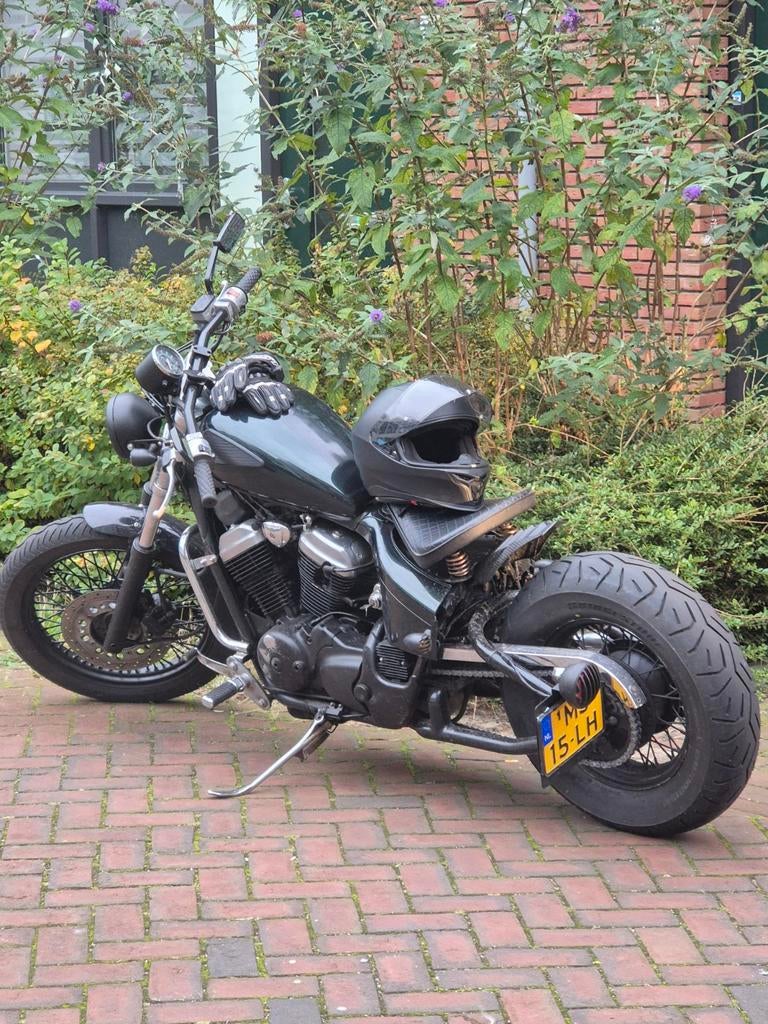 Goed onderhouden Honda Shadow VT600 Bobber, Motoren, 2 cilinders, Chopper, Gebruikt, Particulier