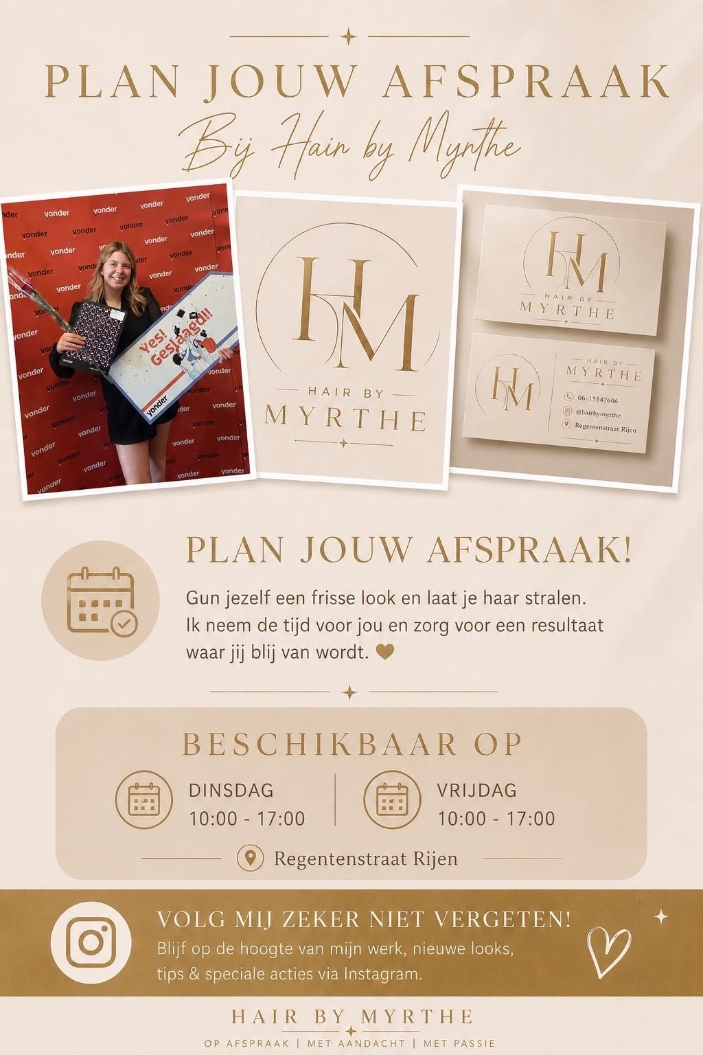 Kapper zoekt nieuwe klanten in Rijen