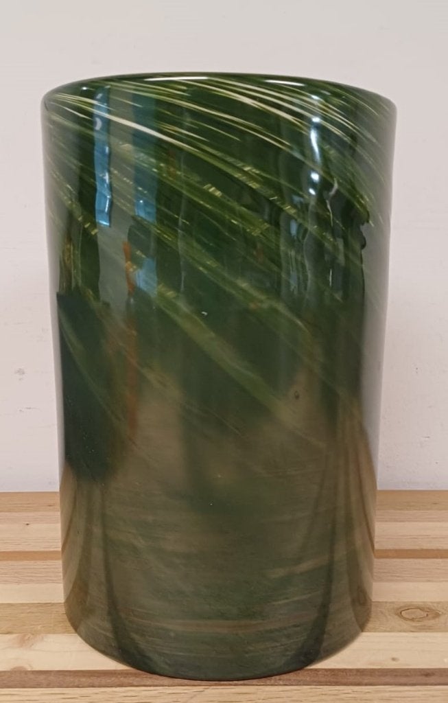 Riverdale vaas Trendhopper - groen, Ophalen of Verzenden, Minder dan 50 cm, Groen, Glas