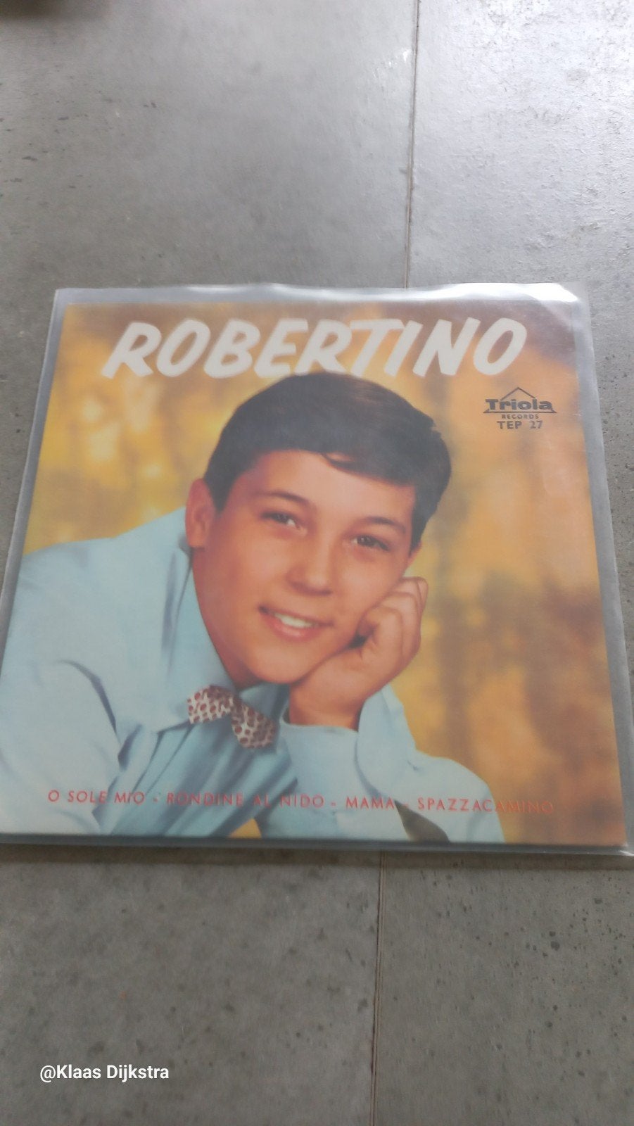 Robertino - O Sole Mio, Gebruikt, Originele persing, 7 inch, Ophalen of Verzenden