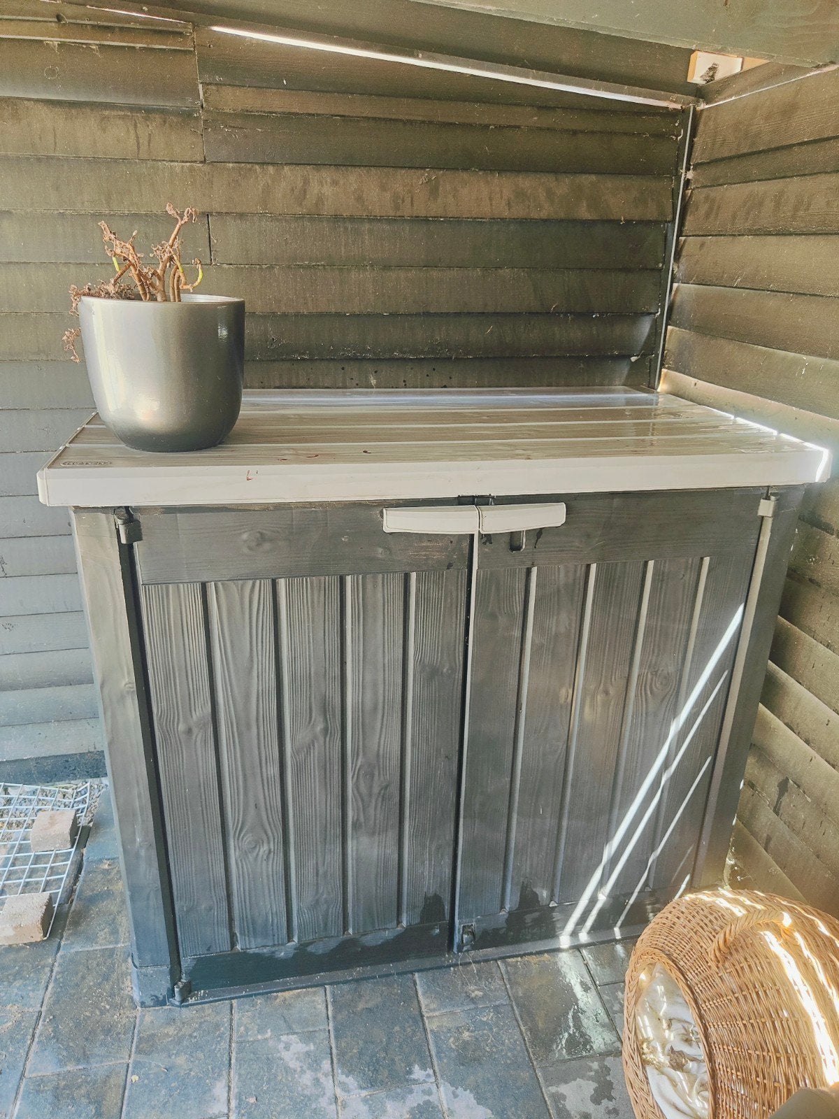 tuin kussen opberg kist kunstof, Tuin en Terras, Bergingen en Tuinkasten, Ophalen, Kunststof, Overige typen