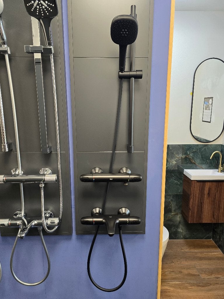 NIEUW Grohe douchethermostaat of badthermostaat mat zwart