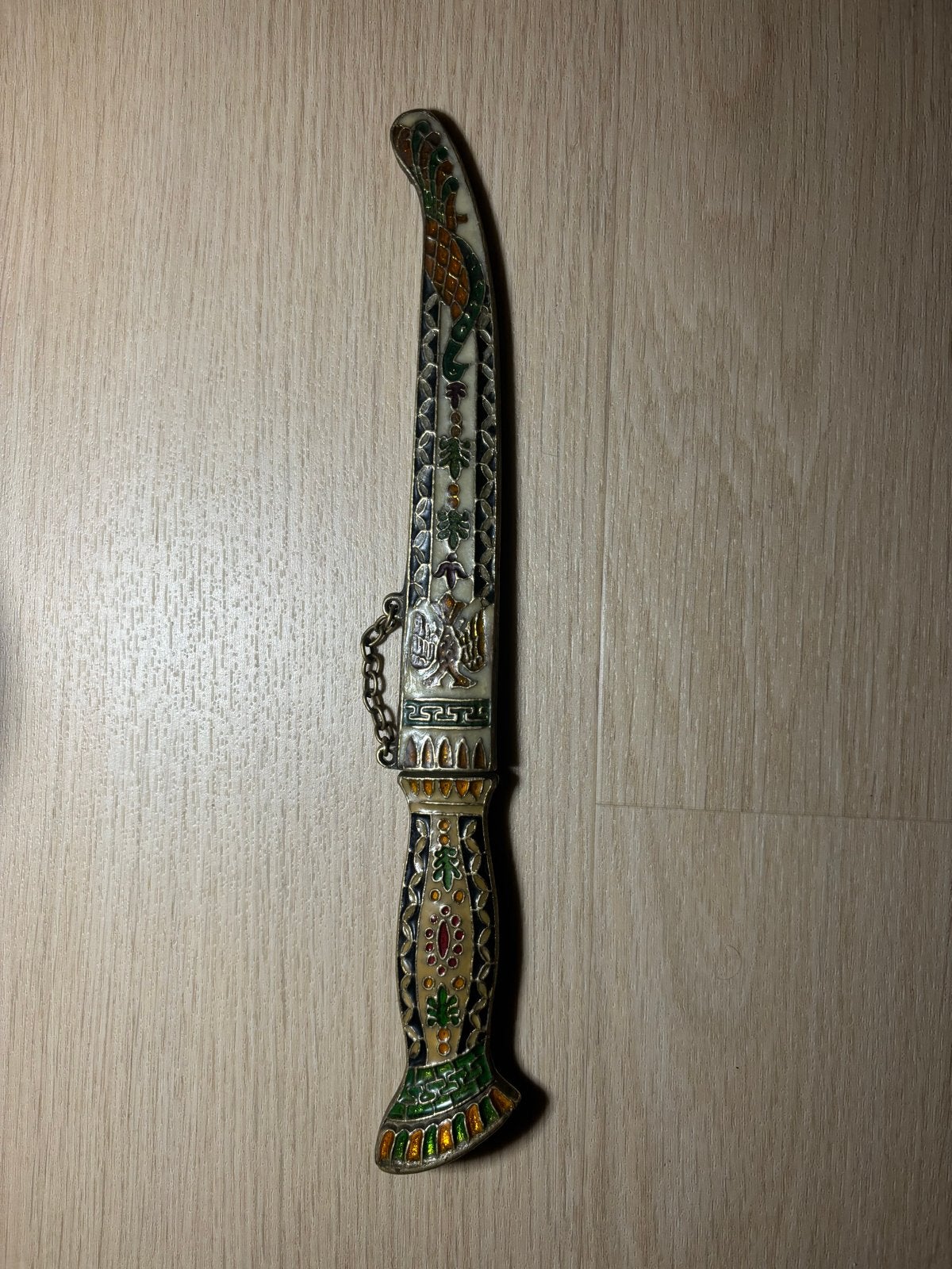 geëmailleerde dolk/briefopener, Ophalen of Verzenden