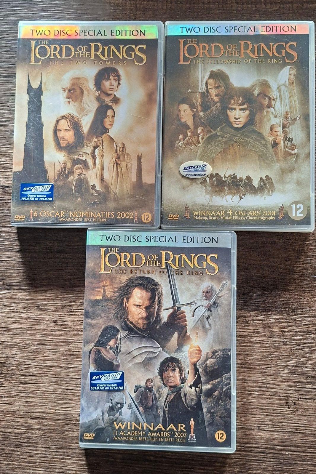 The Lord of the Rings Trilogie – Complete Set, Vanaf 12 jaar, Ophalen of Verzenden, Zo goed als nieuw