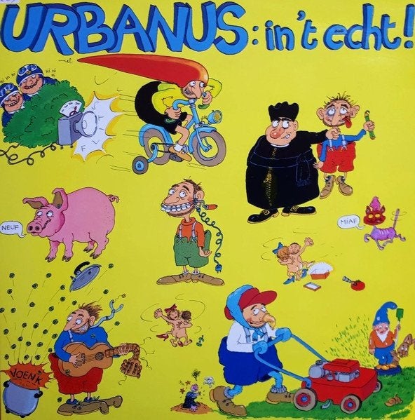 Urbanus - In 't Echt (2-LP), Zo goed als nieuw, Levenslied of Smartlap, 12 inch, Dubbel-LP