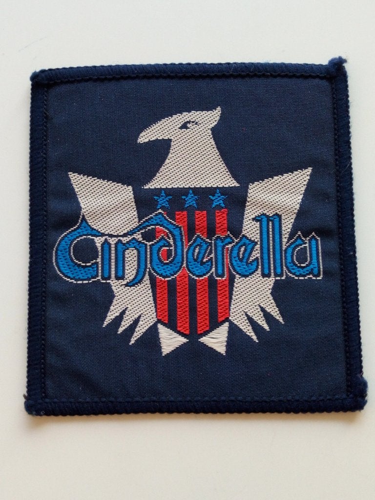 Cinderella vrij  zeldzame vintage 80's patch c 290, Verzenden, Nieuw, Kleding