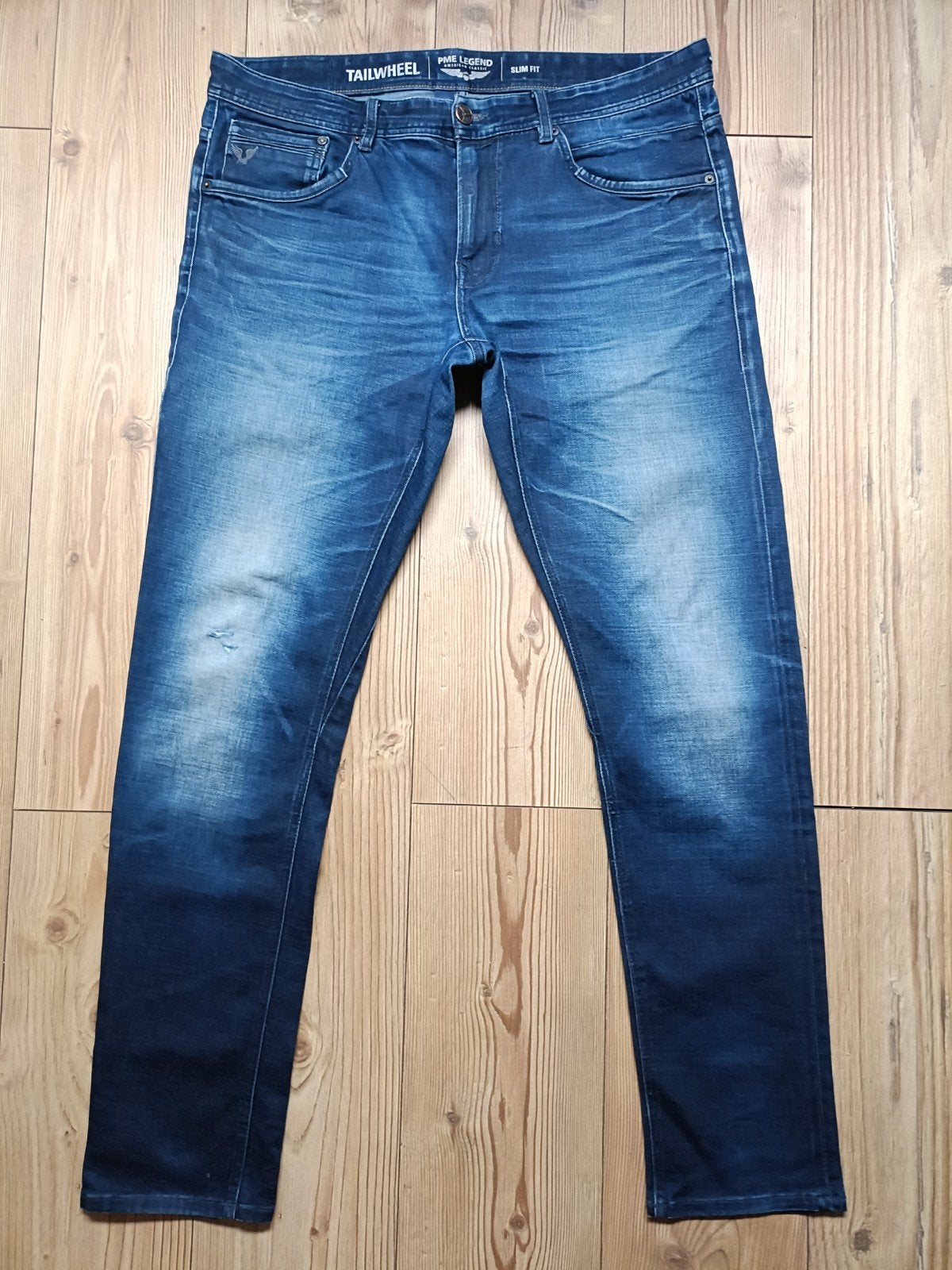 PME Legend stretch maat 38-34, Ophalen of Verzenden, Gedragen, Blauw, W36 - W38 (confectie 52/54)