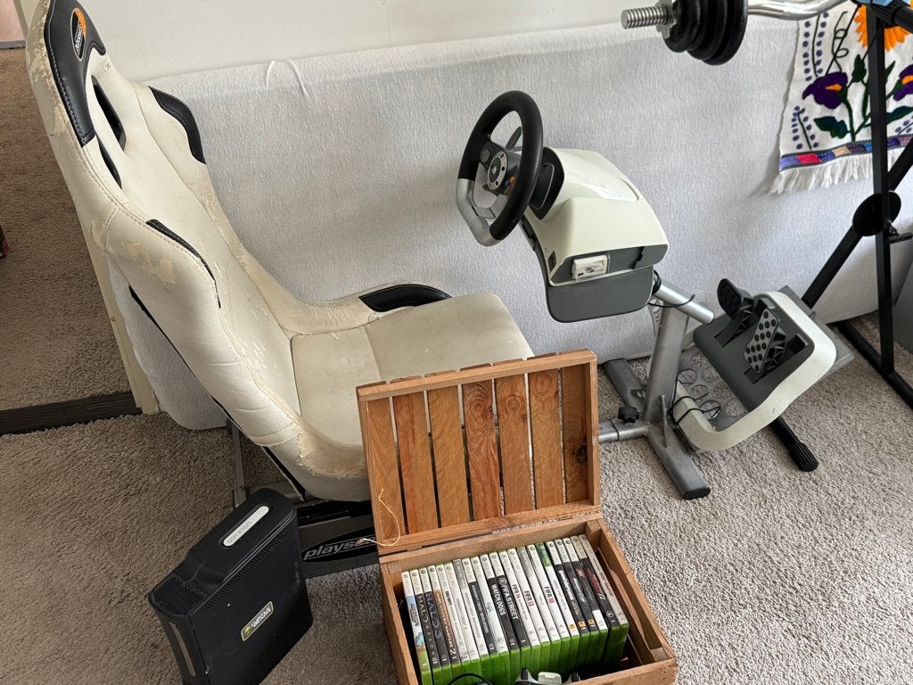 Play seat, Xbox, games, Ophalen of Verzenden, Gebruikt, Stuurtje of Sportattribuut, Xbox 360