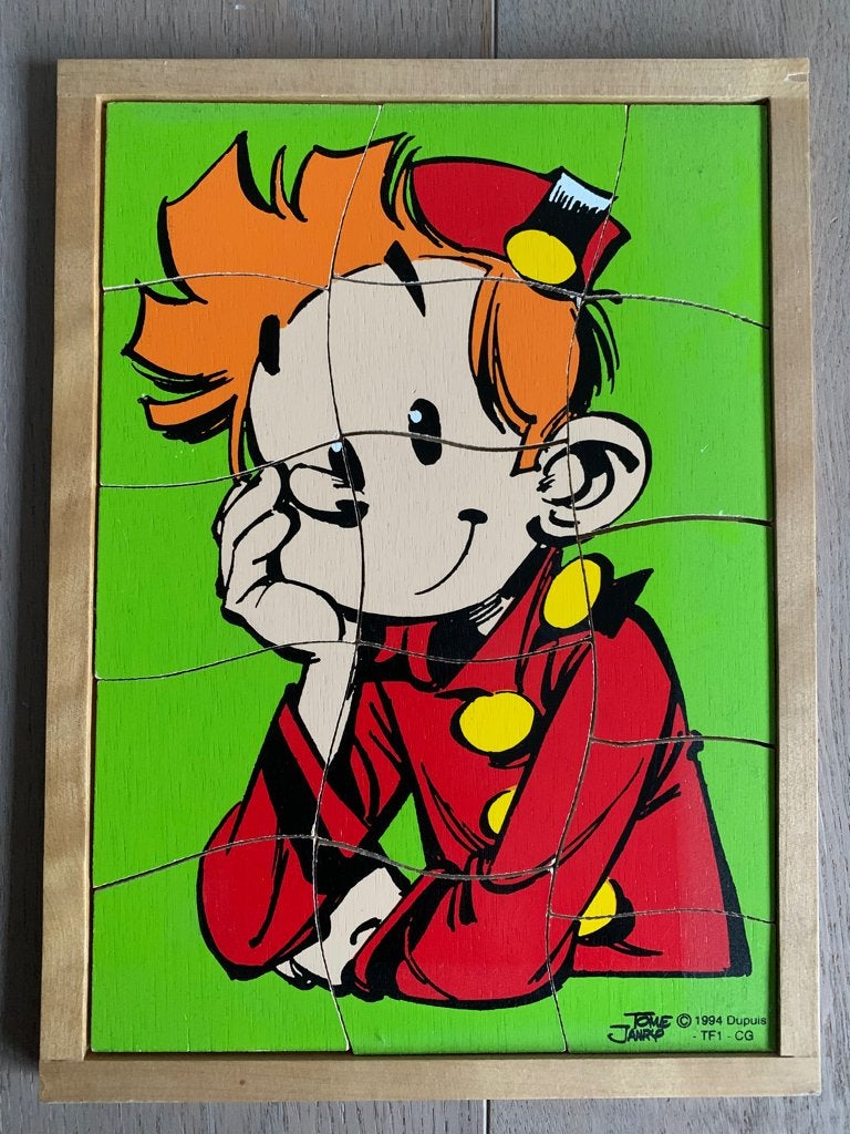 ROBBEDOES - houten legpuzzel * 1994 * Tome Janry * NIEUW, Verzamelen, Stripfiguren, Ophalen of Verzenden, Guust of Robbedoes, Nieuw