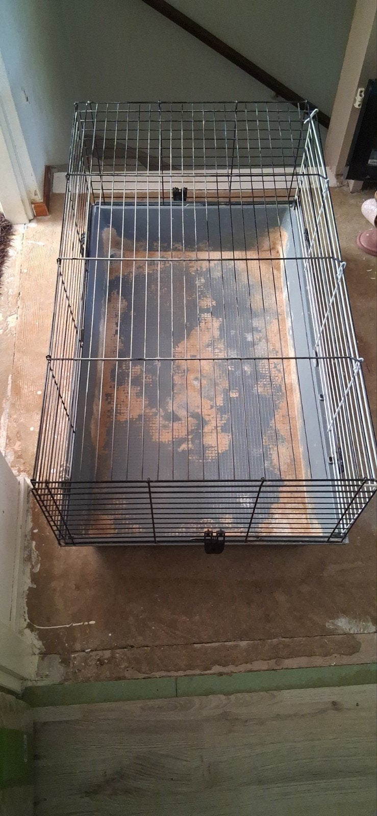 grote cavia/ konijnen kooi, Dieren en Toebehoren, Ophalen, Gebruikt