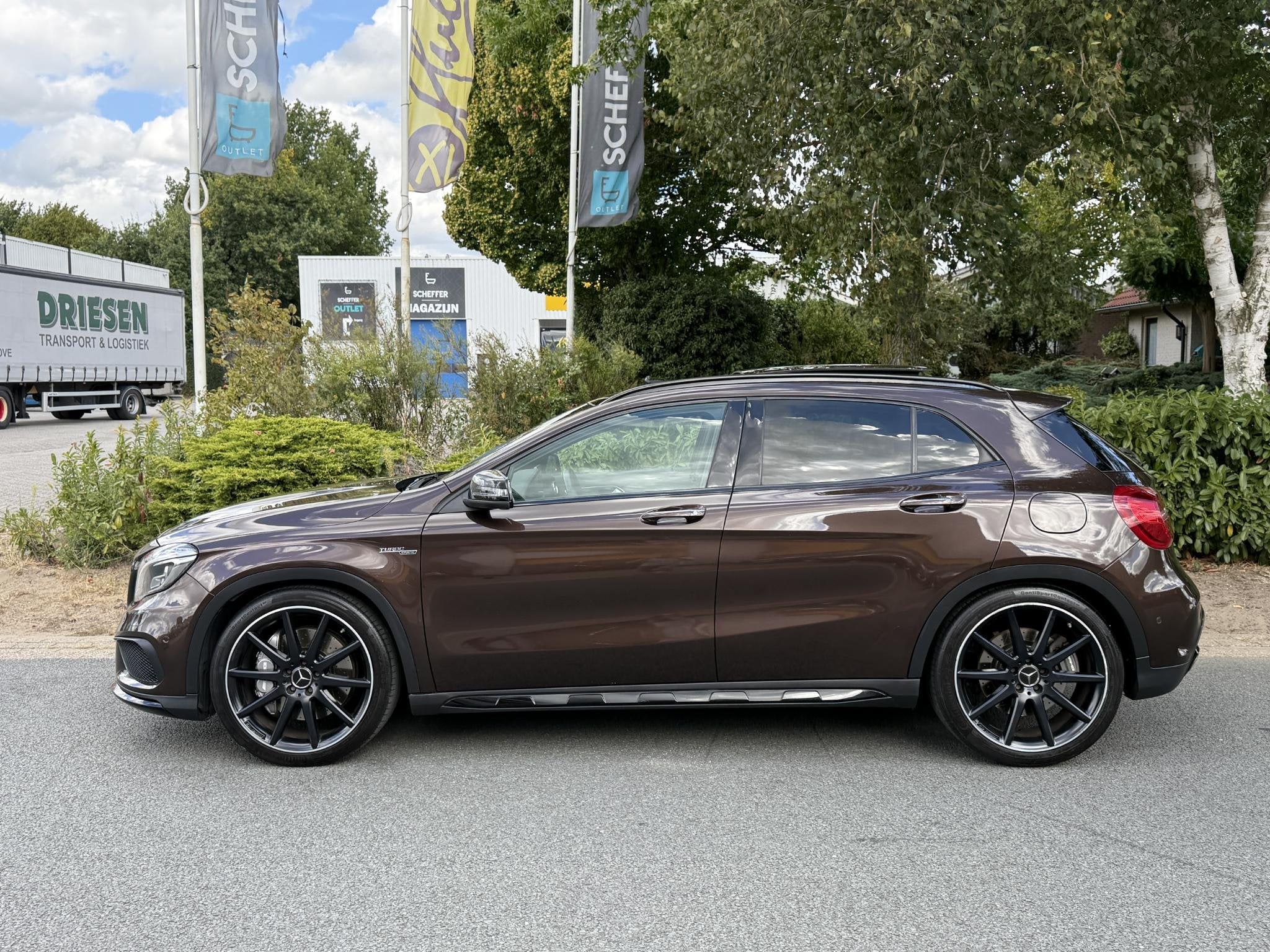 Mercedes-Benz GLA-klasse AMG 45 4MATIC Edition1 381PK•Pano, Auto's, Automaat, Gebruikt, Euro 6, 4 cilinders