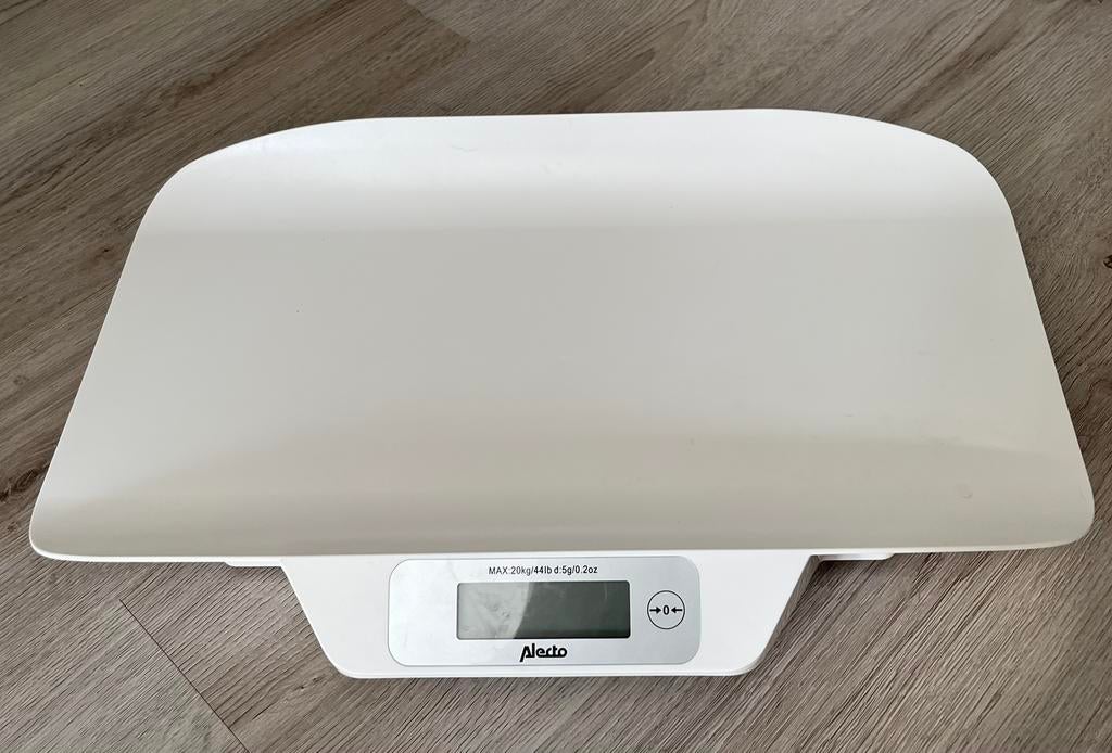 Alecto BC-30 baby weegschaal, 1 tot 500 gram, Ophalen of Verzenden, Personenweegschaal, 10 tot 50 kg