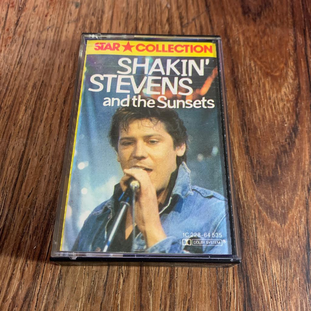 Shakin' Stevens And The Sunsets - Star Collection  CASSETTE, 1 bandje, Ophalen of Verzenden, Zo goed als nieuw, Origineel