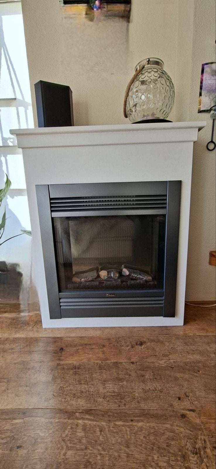 Aangeboden electrische haardkachel , merk faber., Huis en Inrichting, Haarden, Ophalen of Verzenden, Gebruikt, Vrijstaande haard