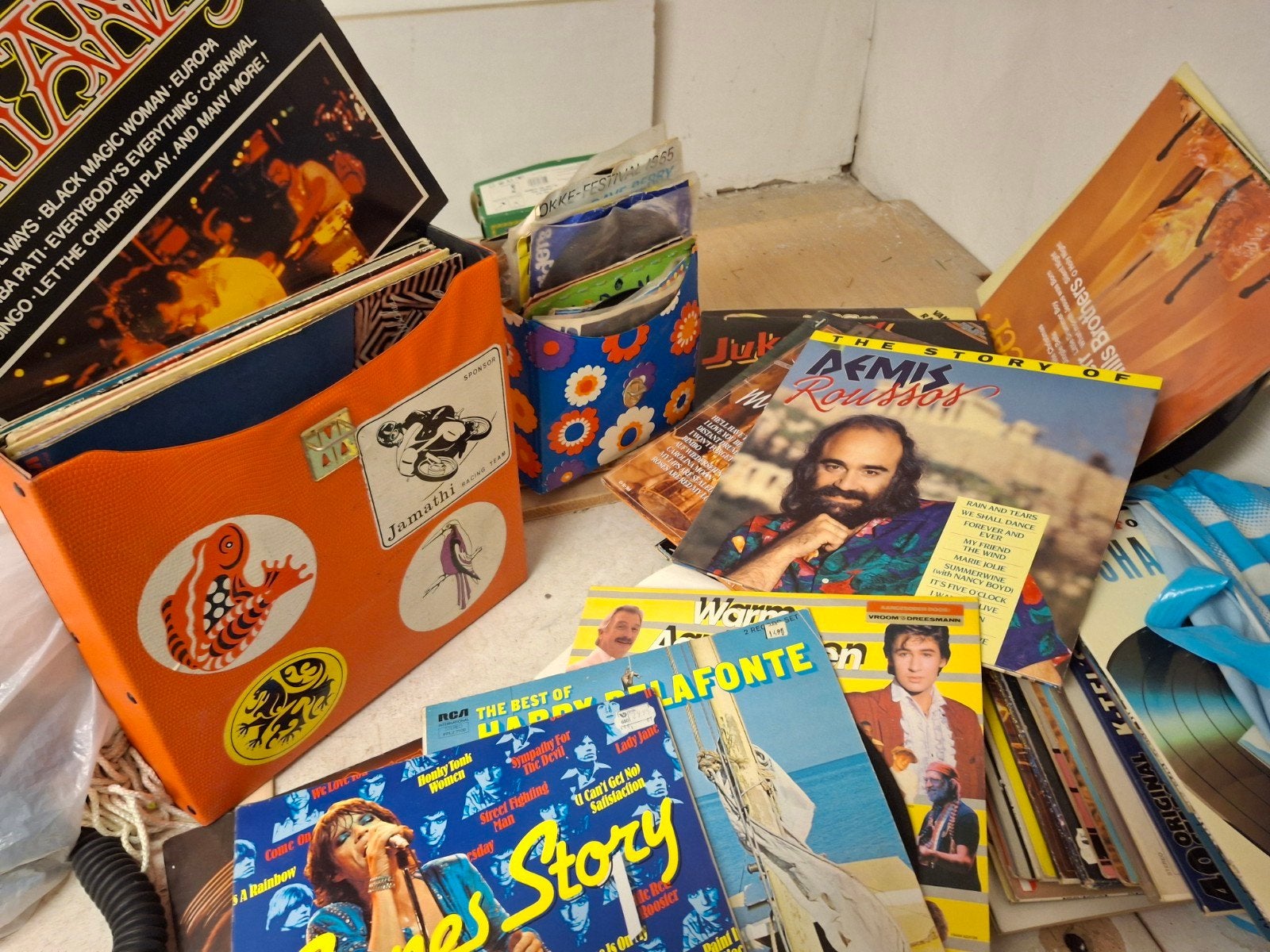 lp's en wat singles films en muziek films Zijn 30, Ophalen, Gebruikt