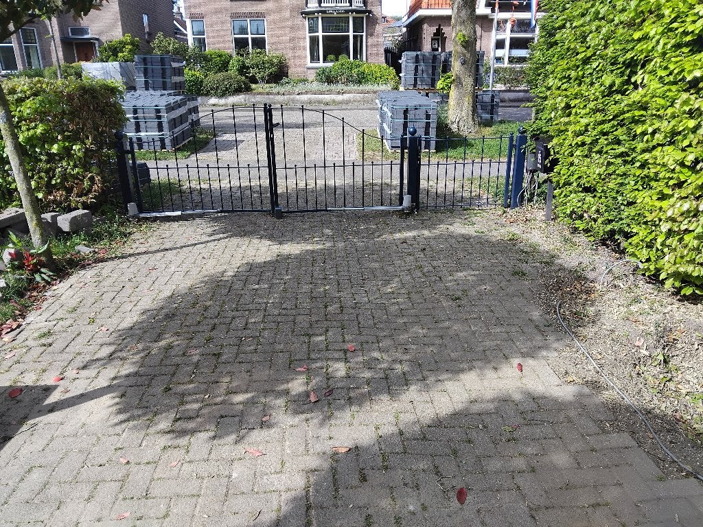 Hekwerk, Ophalen, Met poort, Gebruikt, Sierhekwerk