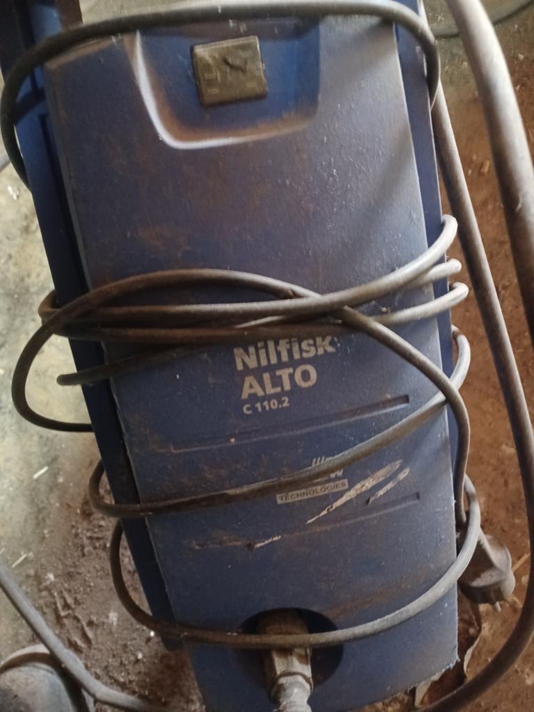 Nilfisk Alto C 110.2 Hogedrukreiniger met Patio Cleaner, Ophalen of Verzenden, Gebruikt, Overige typen