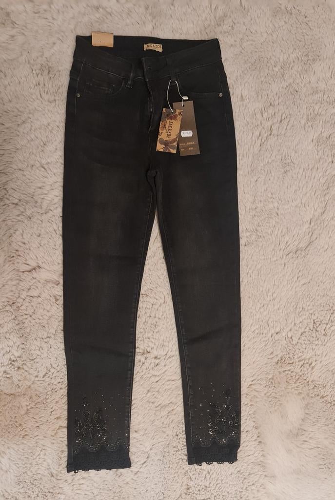 Zac & Zoe slim fit broek maat S/36, Ophalen of Verzenden, Maat 36 (S), Groen, Lang