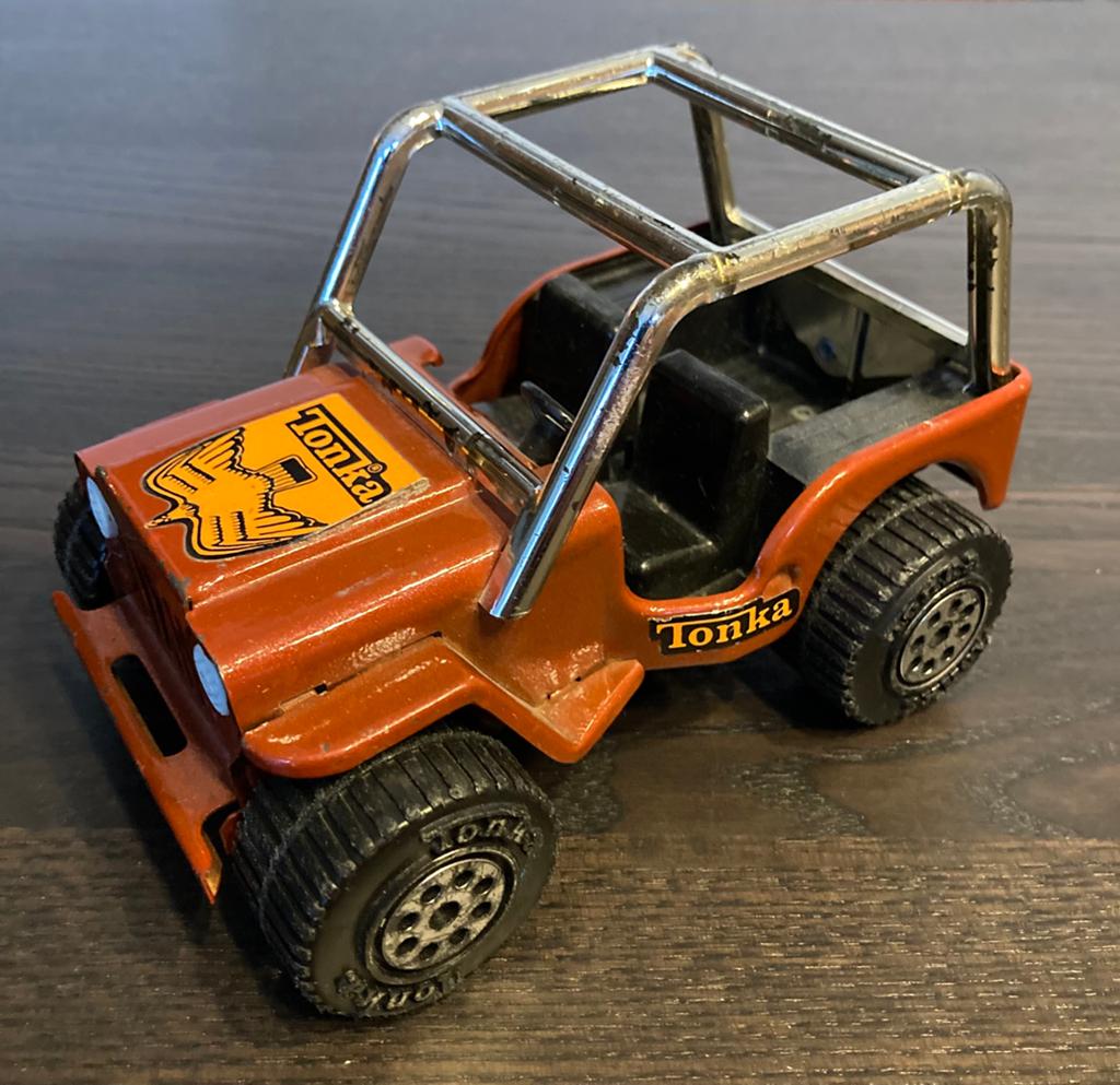 Vintage jaren ‘80 Tonka Jeep, Ophalen of Verzenden, Gebruikt, Auto