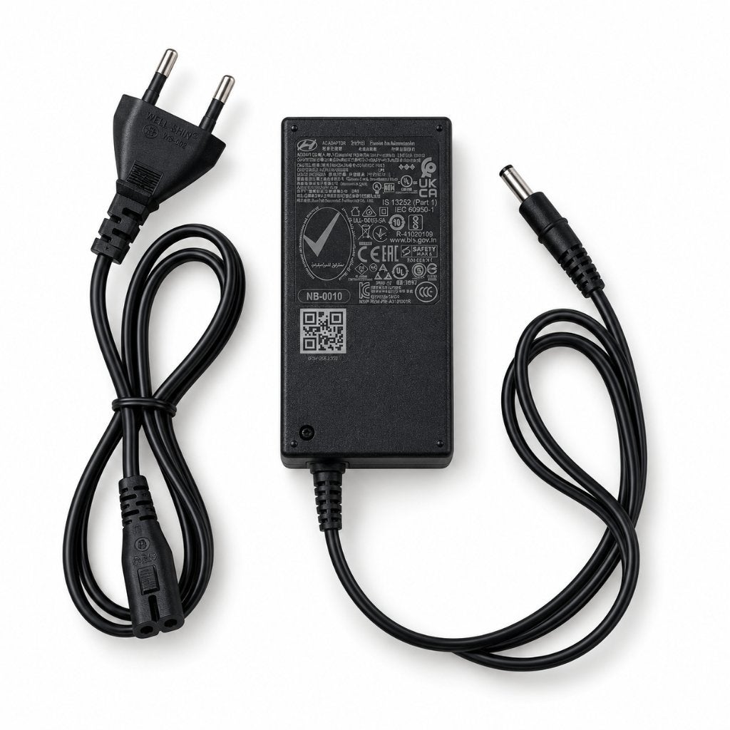 Universele ACDC Netadapter NB-0010 met Netsnoer – Zwart, ., Ophalen of Verzenden, Zo goed als nieuw, .