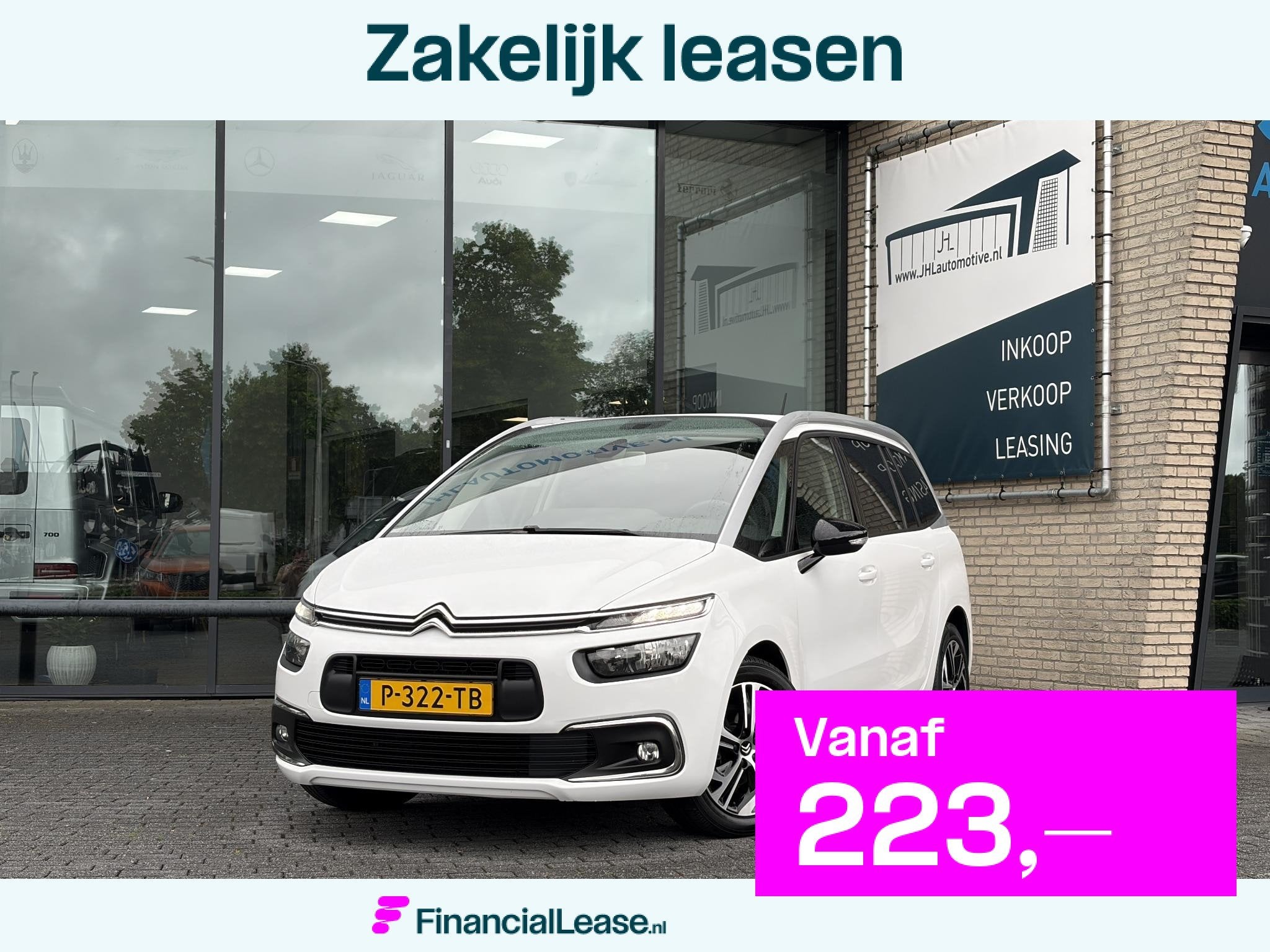 Citroen Grand C4 SpaceTourer 1.2*7-ZITS*CAM*HAAK*CARPLAY*NAV, Voorwielaandrijving, Stof, Gebruikt, 1199 cc