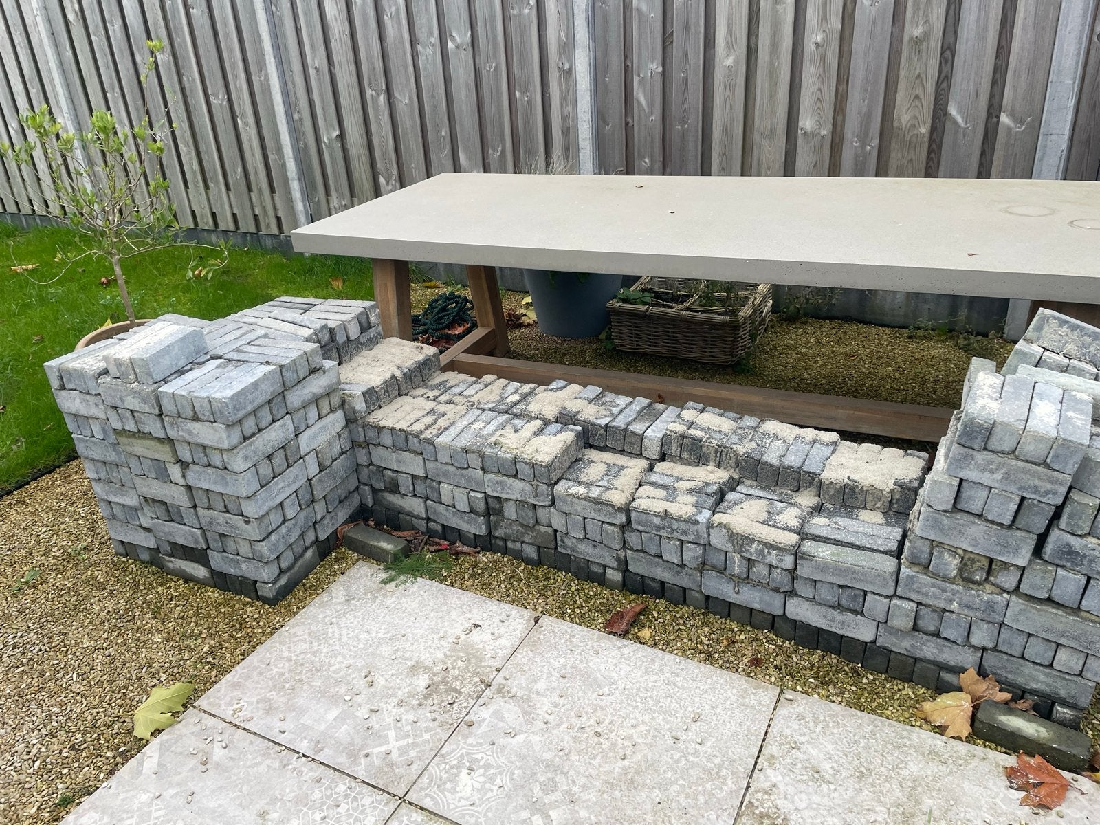 Klinkers - Ongeveer 800 hele en 30 verzaagde, Ophalen, Gebruikt, 10 m² of meer, Klinkers